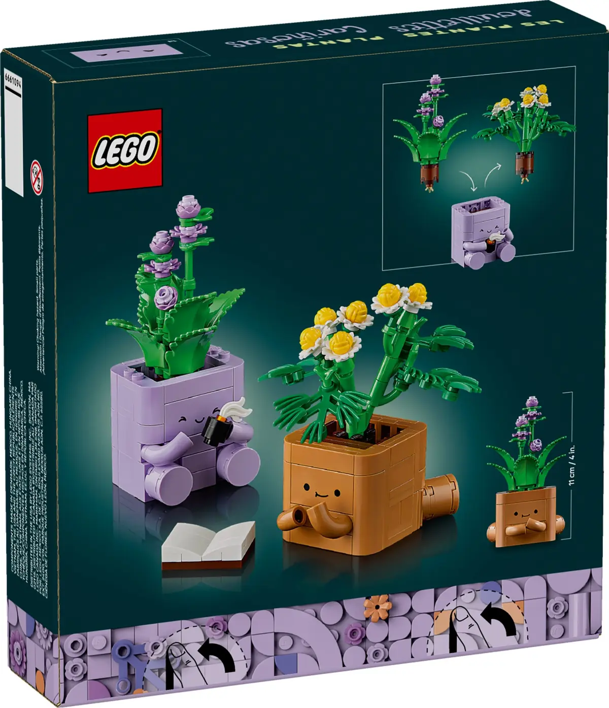LEGO Botanicals 10371 Cosy Plants set, image 5