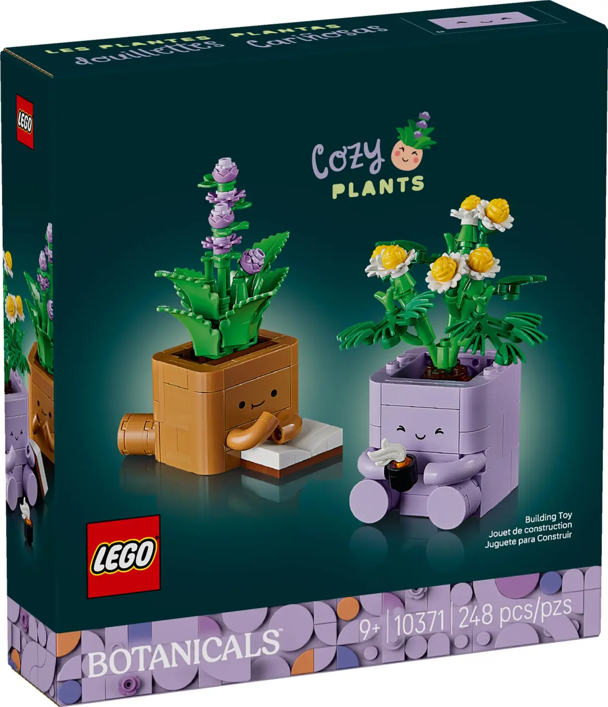 LEGO Botanicals 10371 Cosy Plants set, image 3