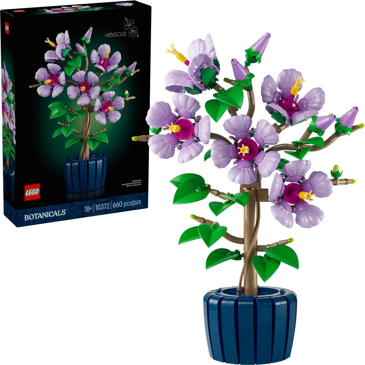 LEGO Botanicals 10372 Hibiscus set, image 4