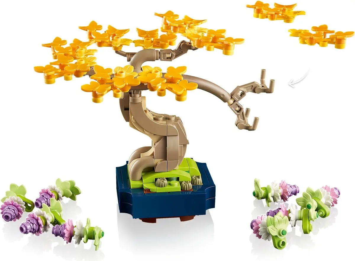 LEGO Botanicals 10373 Mini Bonsai Trees set, image 15