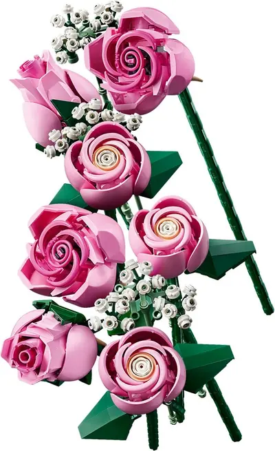 LEGO Botanicals 10374 Bouquet of Pink Roses set, image 15