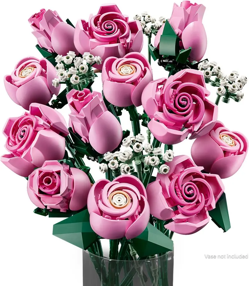 LEGO Botanicals 10374 Bouquet of Pink Roses set, image 14