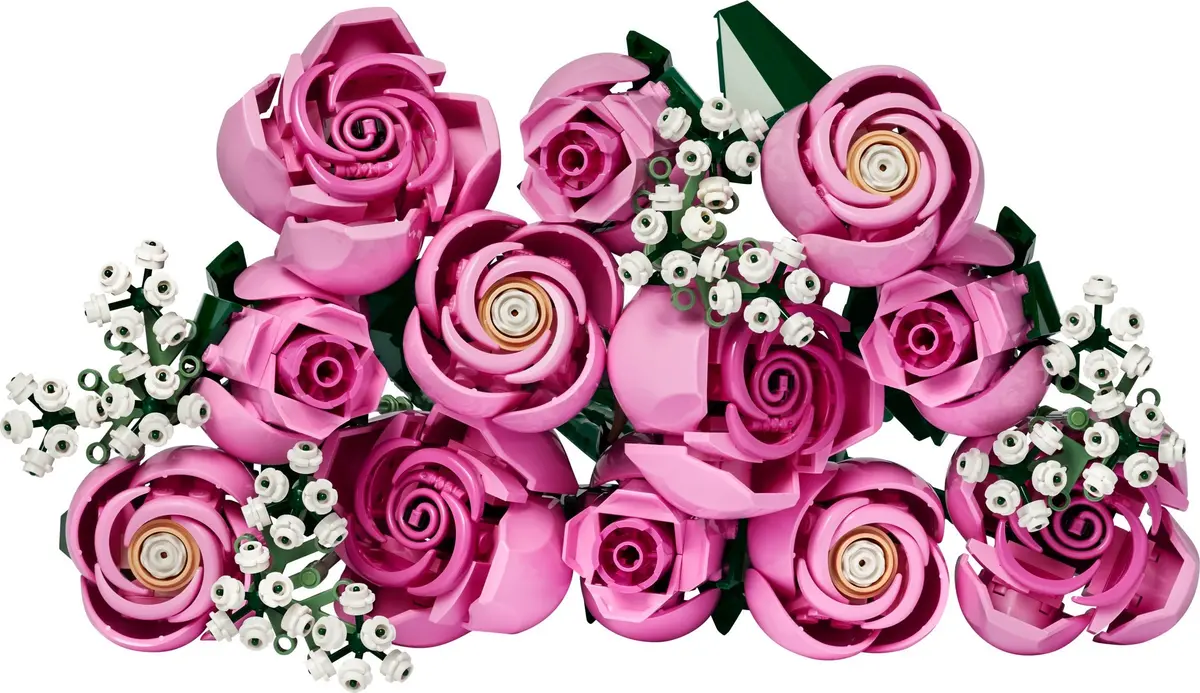 LEGO Botanicals 10374 Bouquet of Pink Roses set