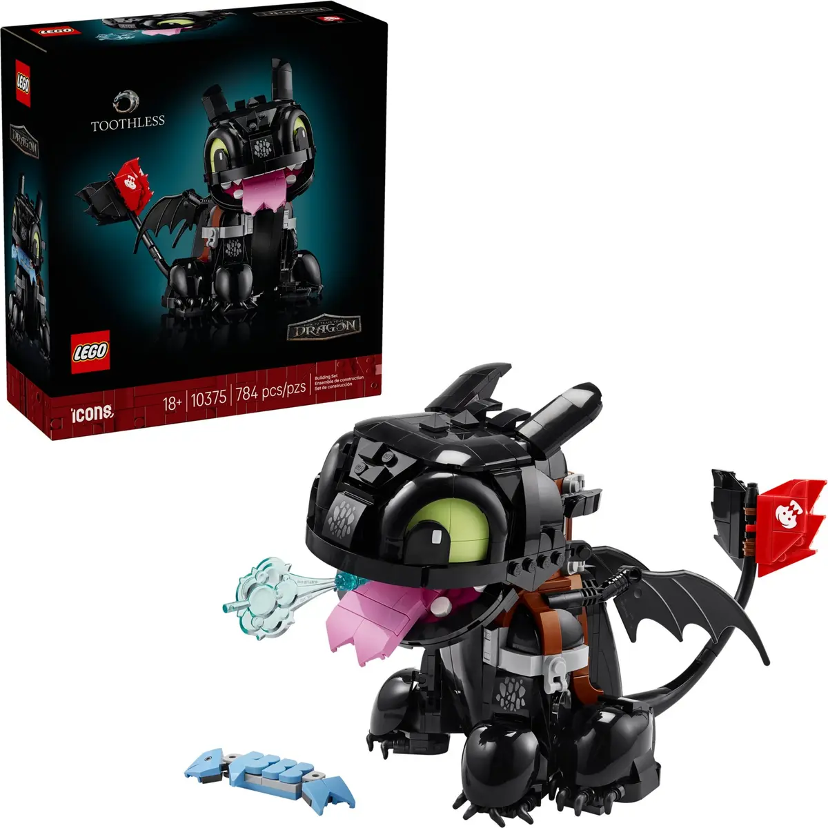 LEGO Icons 10375 How to Train Your Dragon: Toothless set, image 3