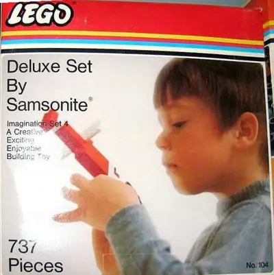 LEGO Samsonite 104 Imagination Set 4 set