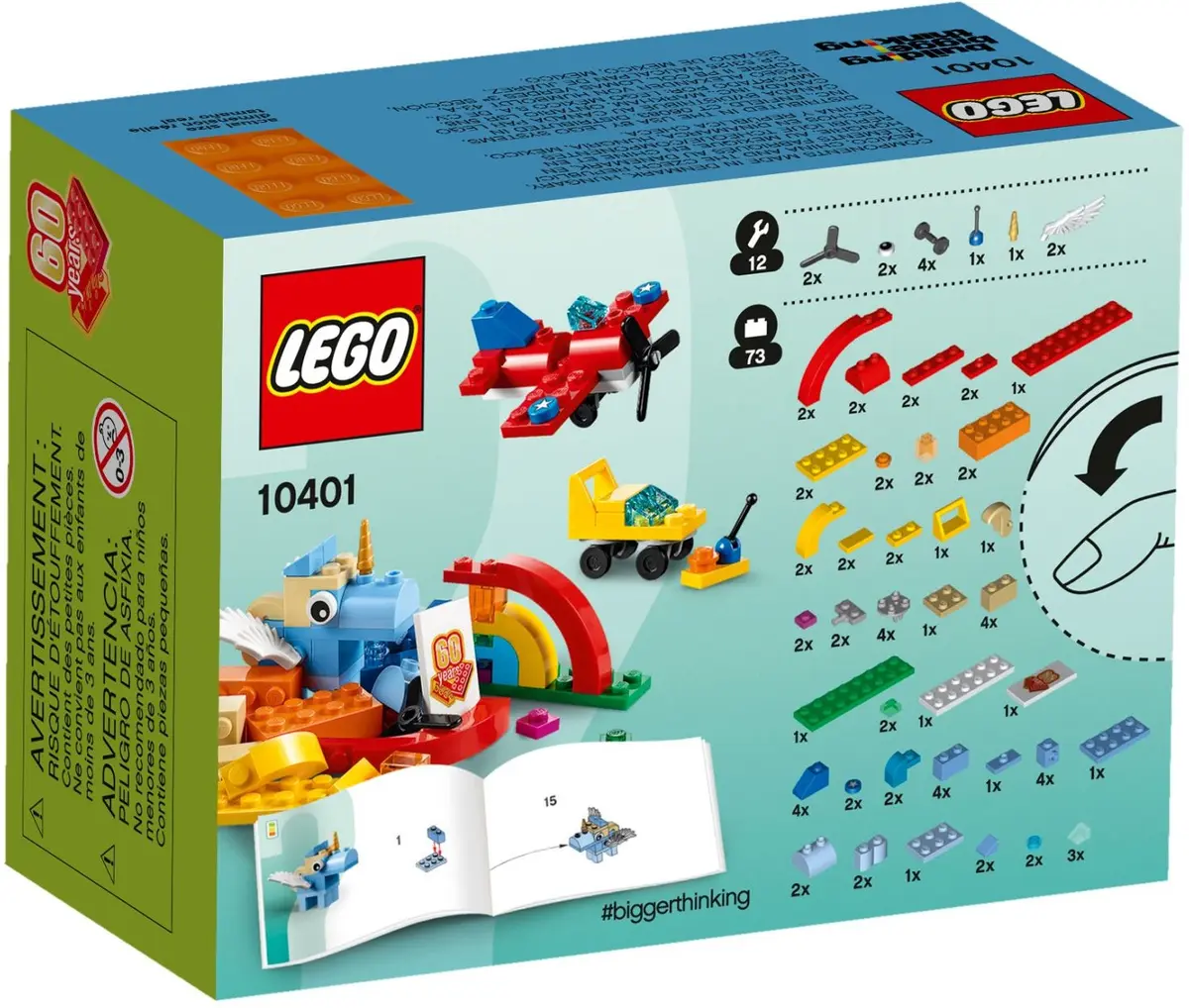 LEGO Classic 10401 Rainbow Fun set, image 3