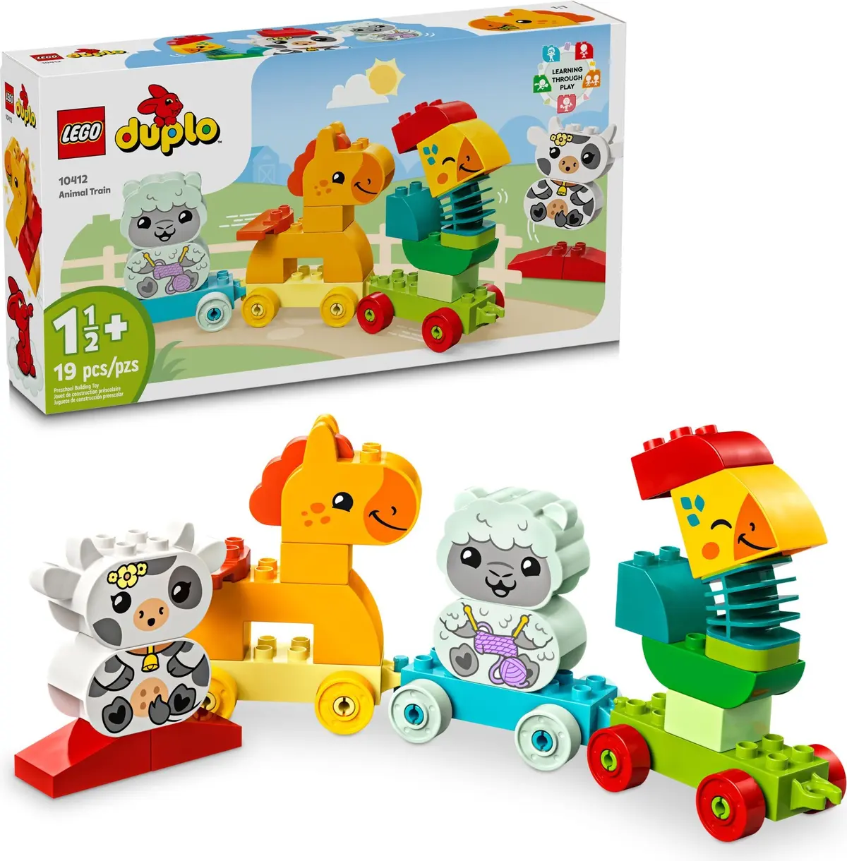 LEGO DUPLO 10412 Animal Train set, image 2