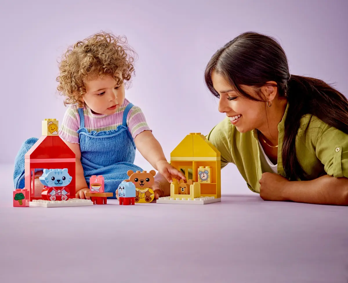 LEGO DUPLO 10414 Daily Routines: Eating & Bedtime set, image 8