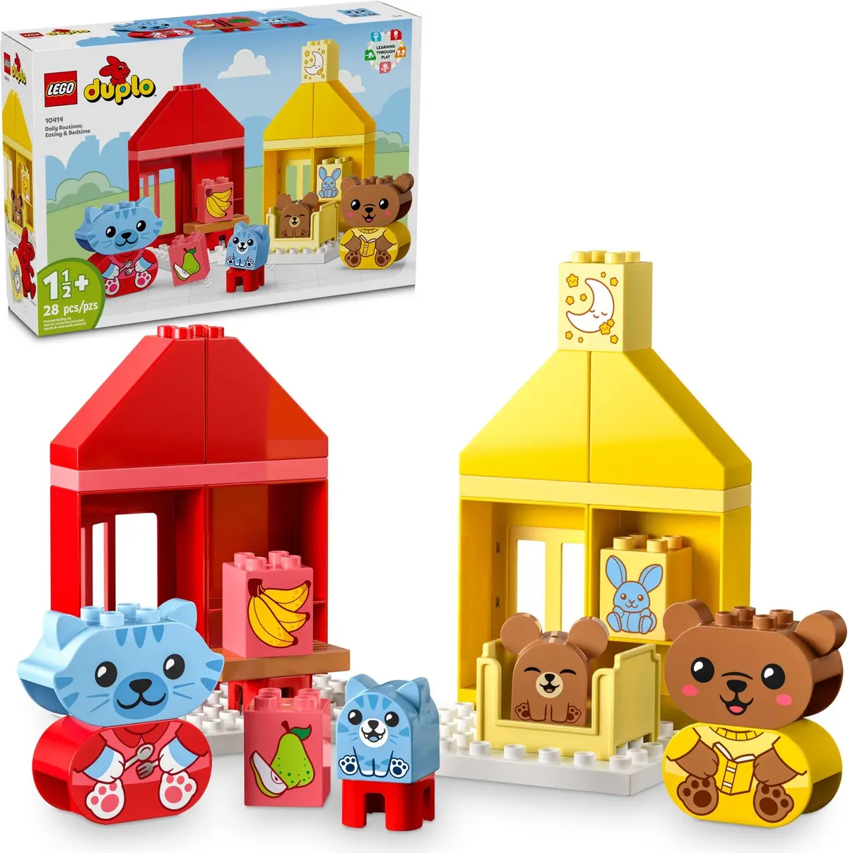 LEGO DUPLO 10414 Daily Routines: Eating & Bedtime set, image 2