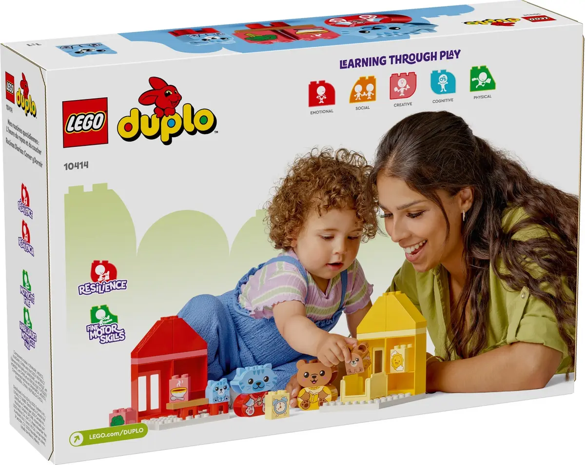 LEGO DUPLO 10414 Daily Routines: Eating & Bedtime set, image 5