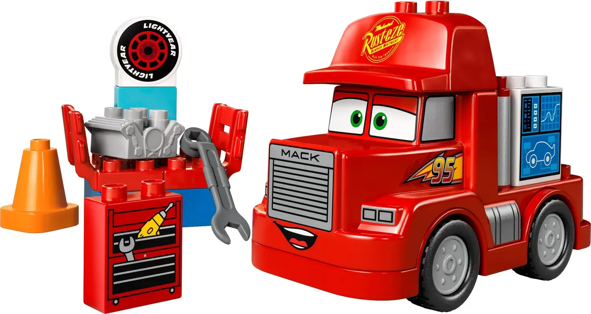 LEGO DUPLO 10417 Mack at the Race set