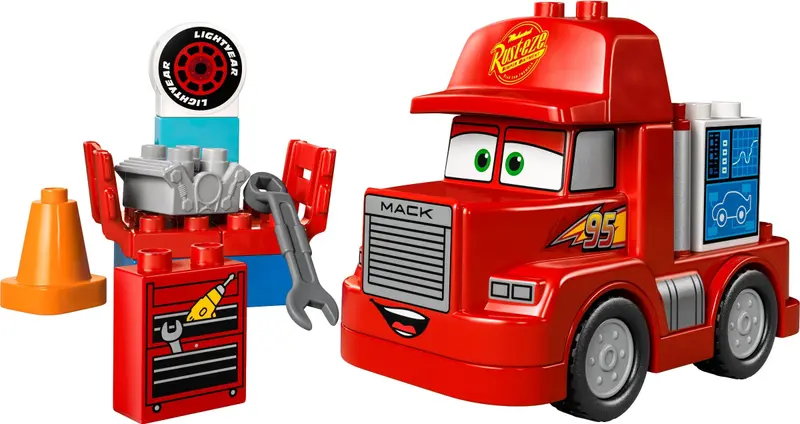 LEGO DUPLO 10417 Mack at the Race set