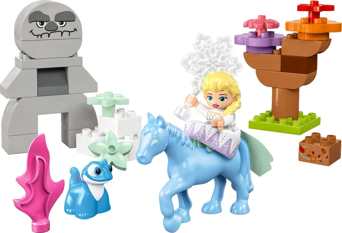 LEGO DUPLO 10418 Elsa & Bruni in the Enchanted Forest set