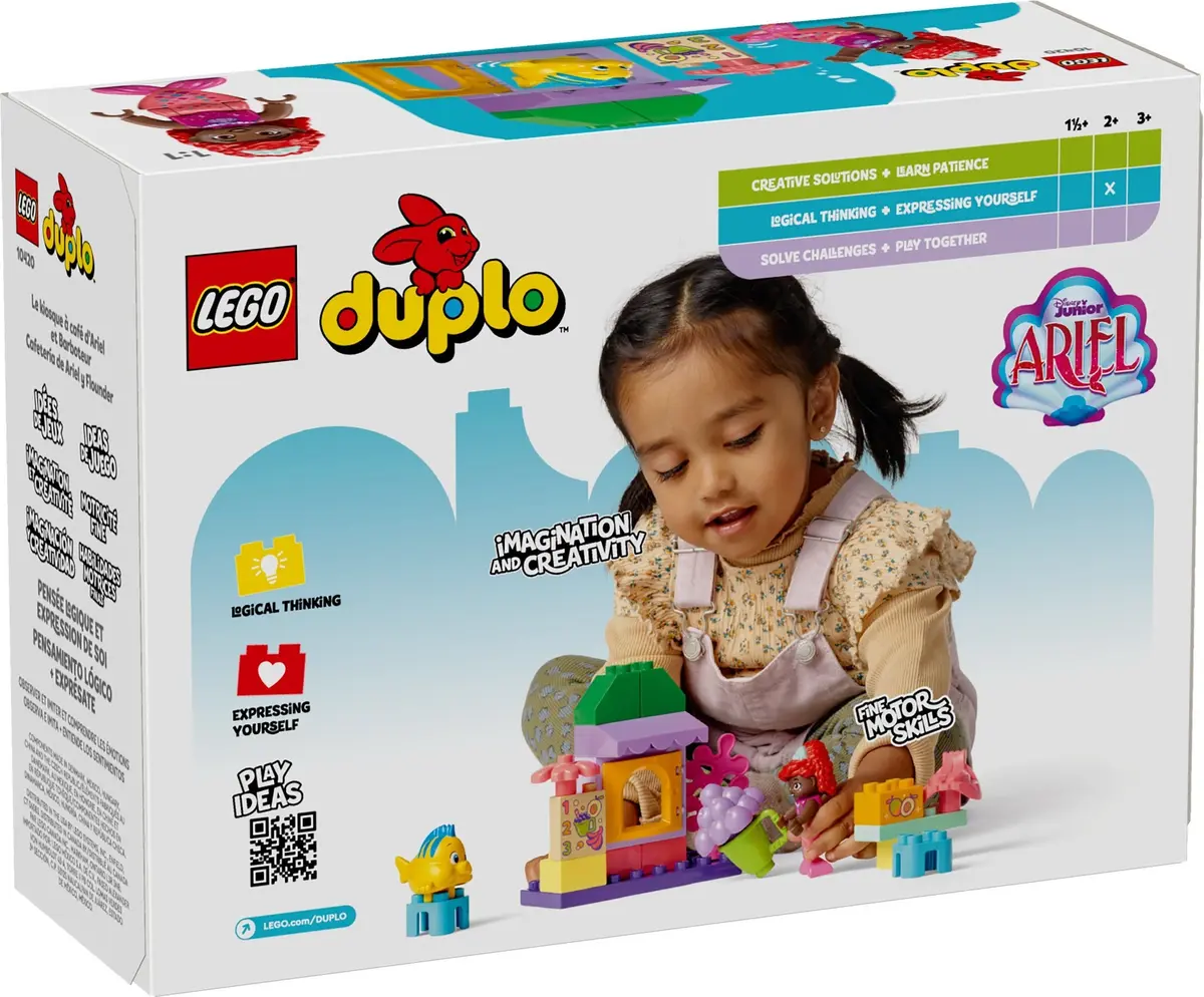 LEGO DUPLO 10420 Ariel and Flounder's Café Stand set, image 2