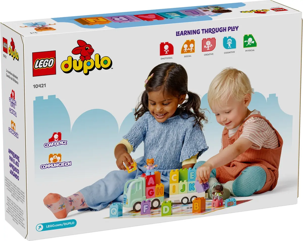 LEGO DUPLO 10421 Alphabet Truck set, image 5