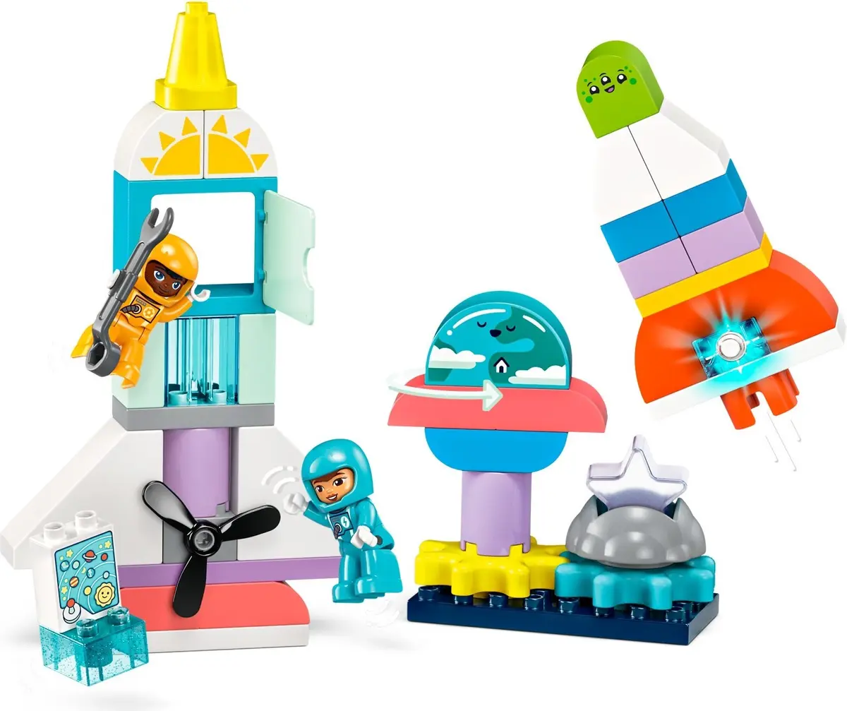 LEGO DUPLO 10422 3in1 Space Shuttle Adventure set, image 4