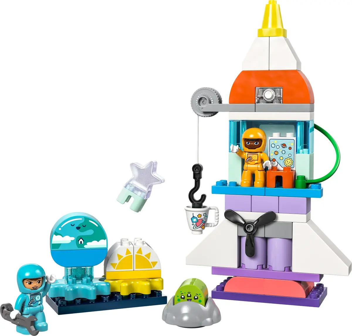 LEGO DUPLO 10422 3in1 Space Shuttle Adventure set