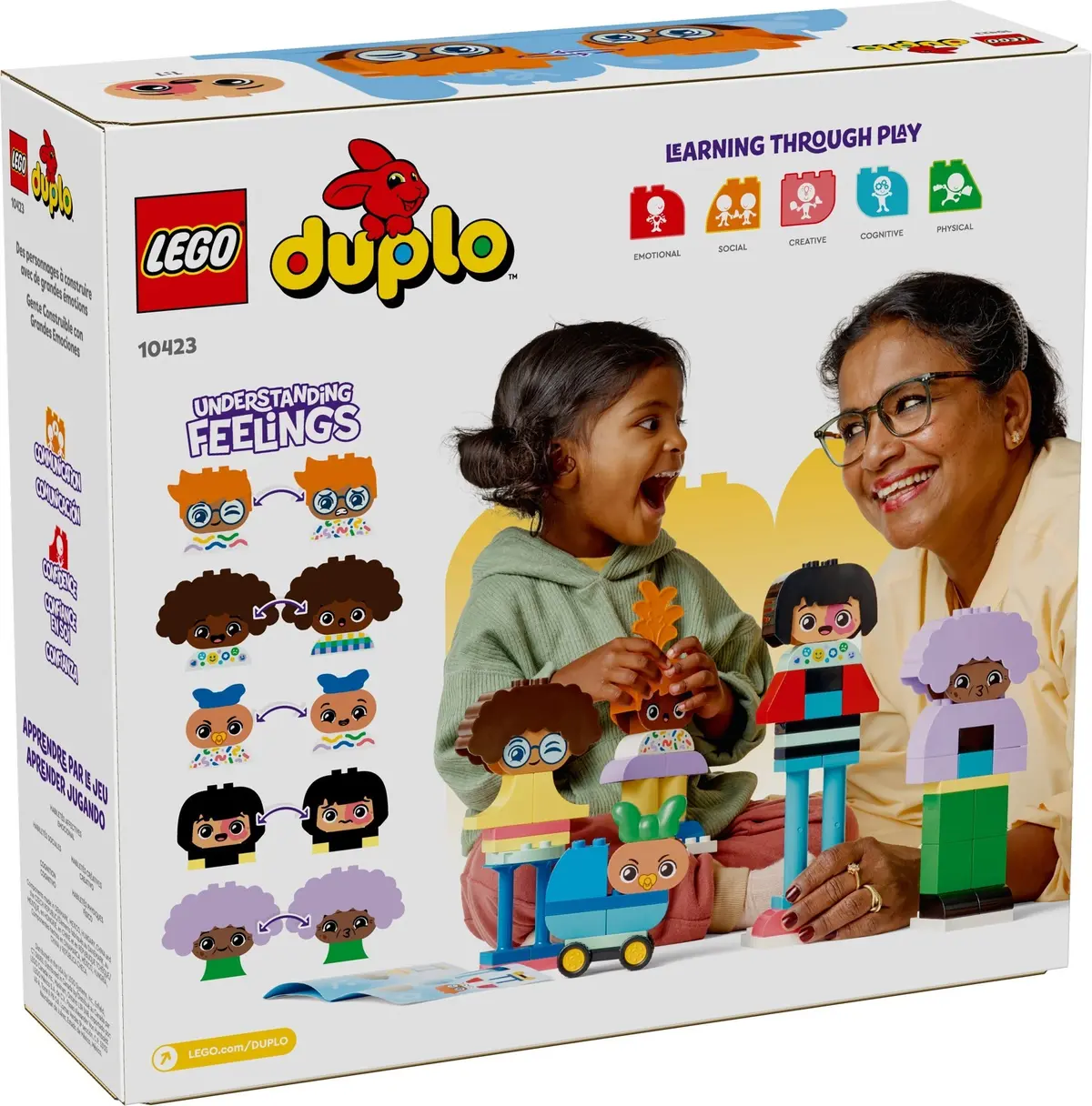 LEGO DUPLO 10423 Buildable People with Big Emotions set, image 5