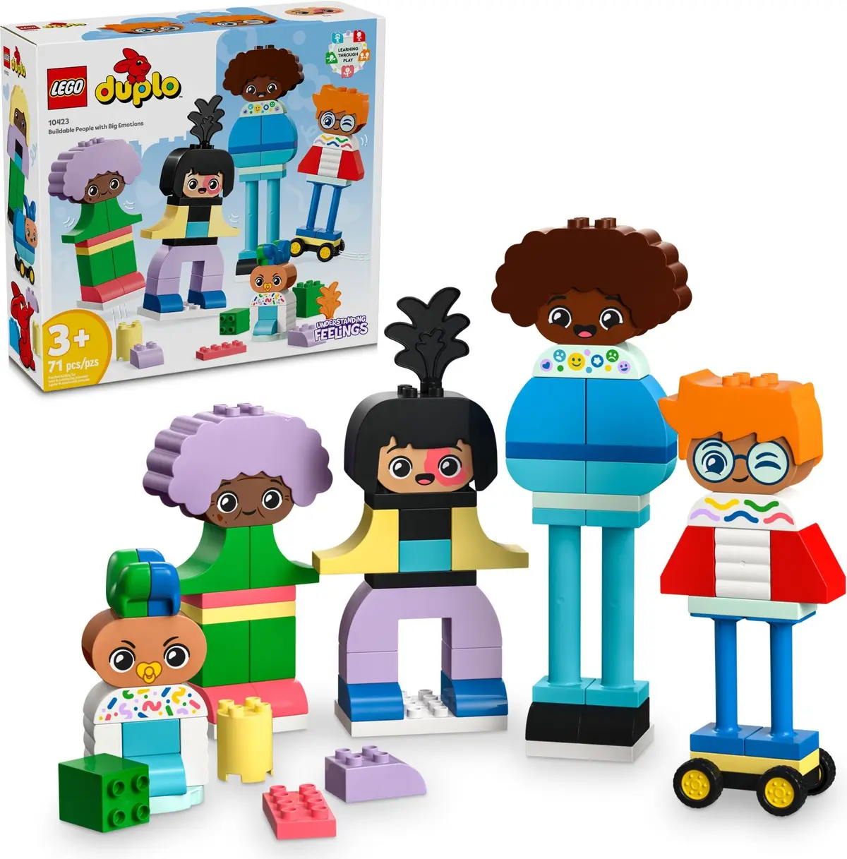 LEGO DUPLO 10423 Buildable People with Big Emotions set, image 2