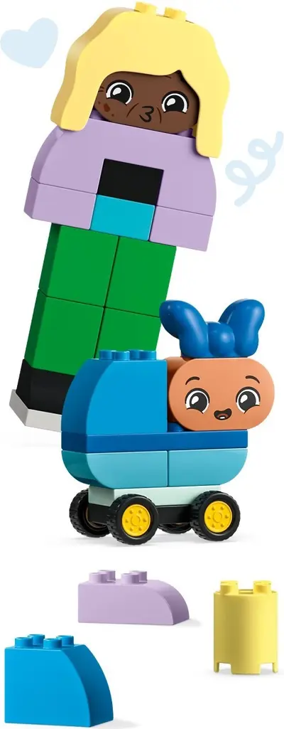 LEGO DUPLO 10423 Buildable People with Big Emotions set, image 3