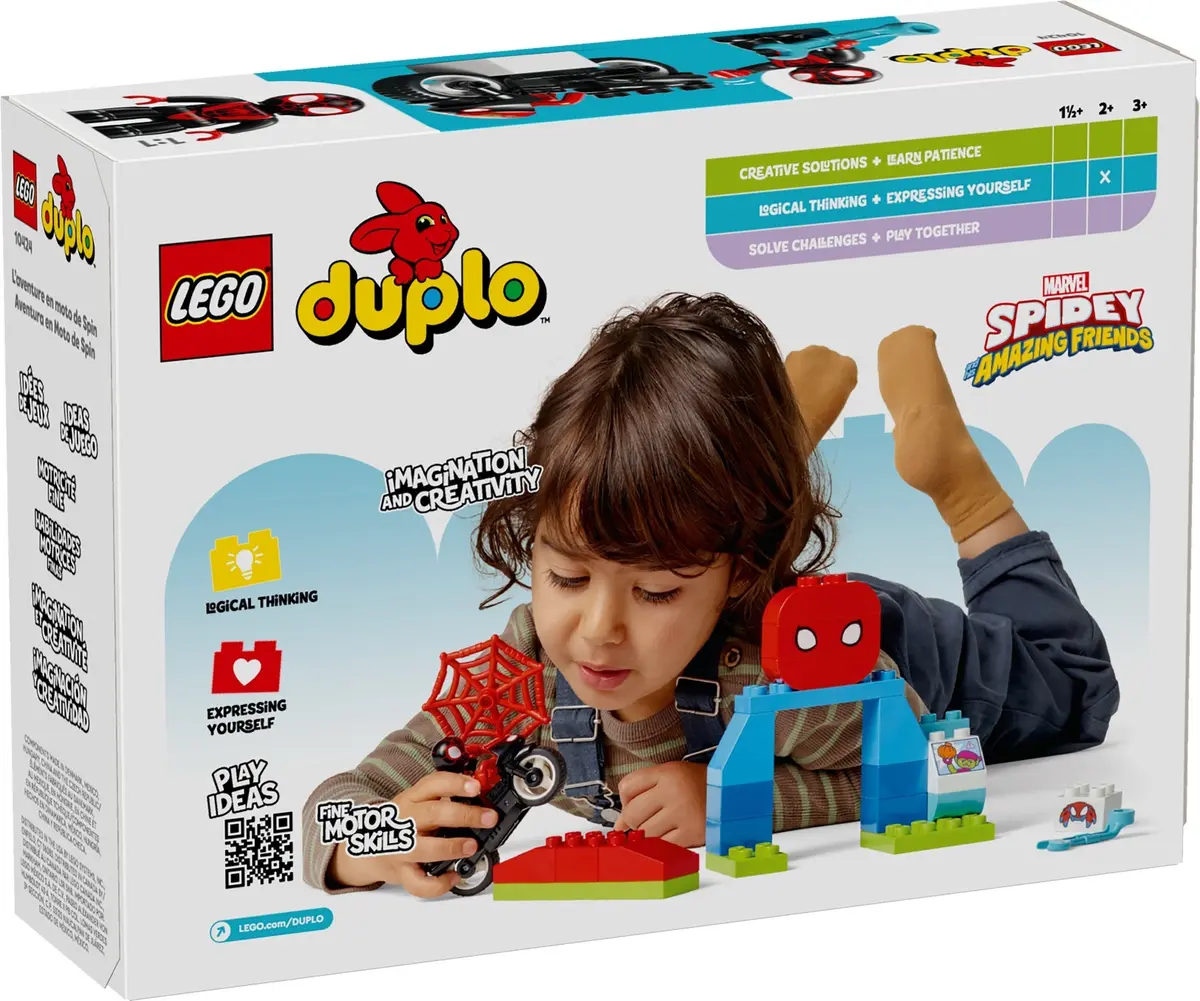 LEGO DUPLO 10424 Spin's Motorcycle Adventure set, image 2