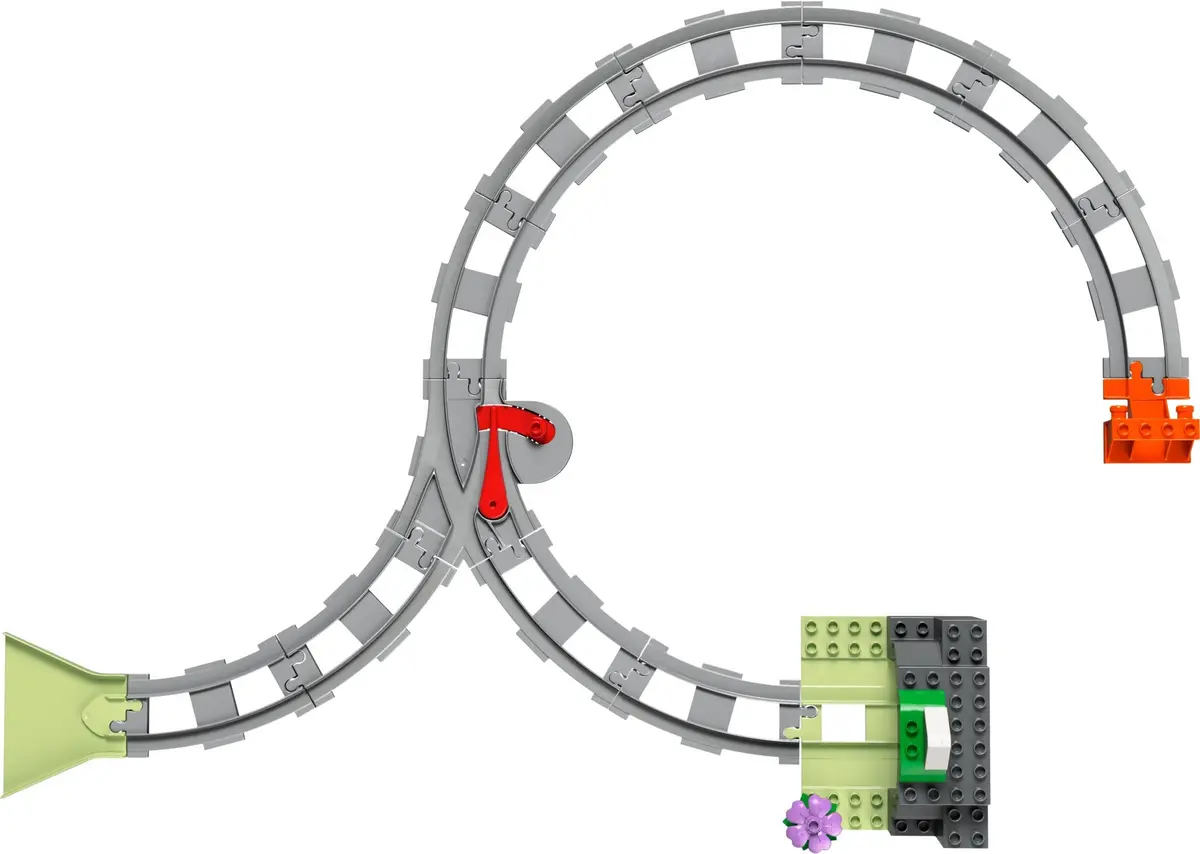 LEGO DUPLO 10425 Train Tunnel and Tracks set, image 9