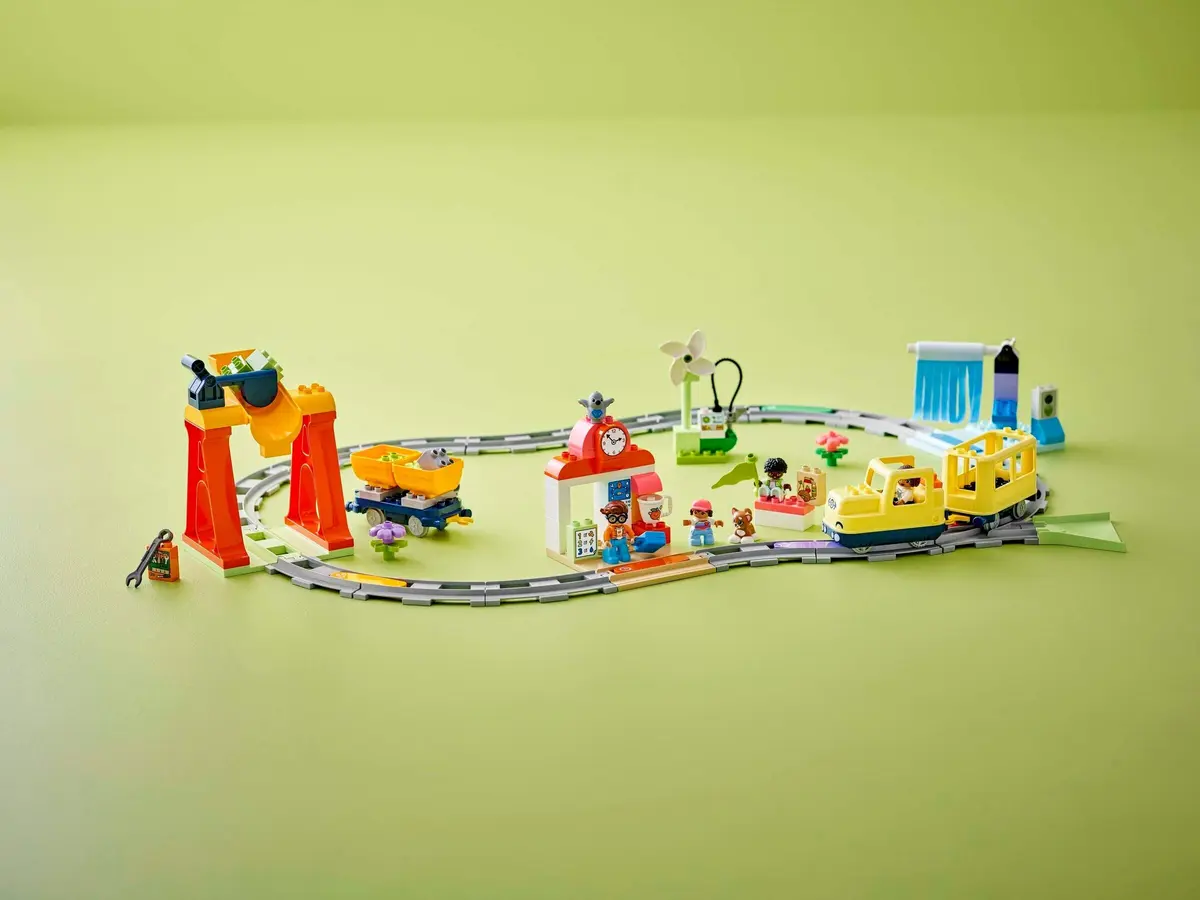 LEGO DUPLO 10428 Big Interactive Community Train set, image 11