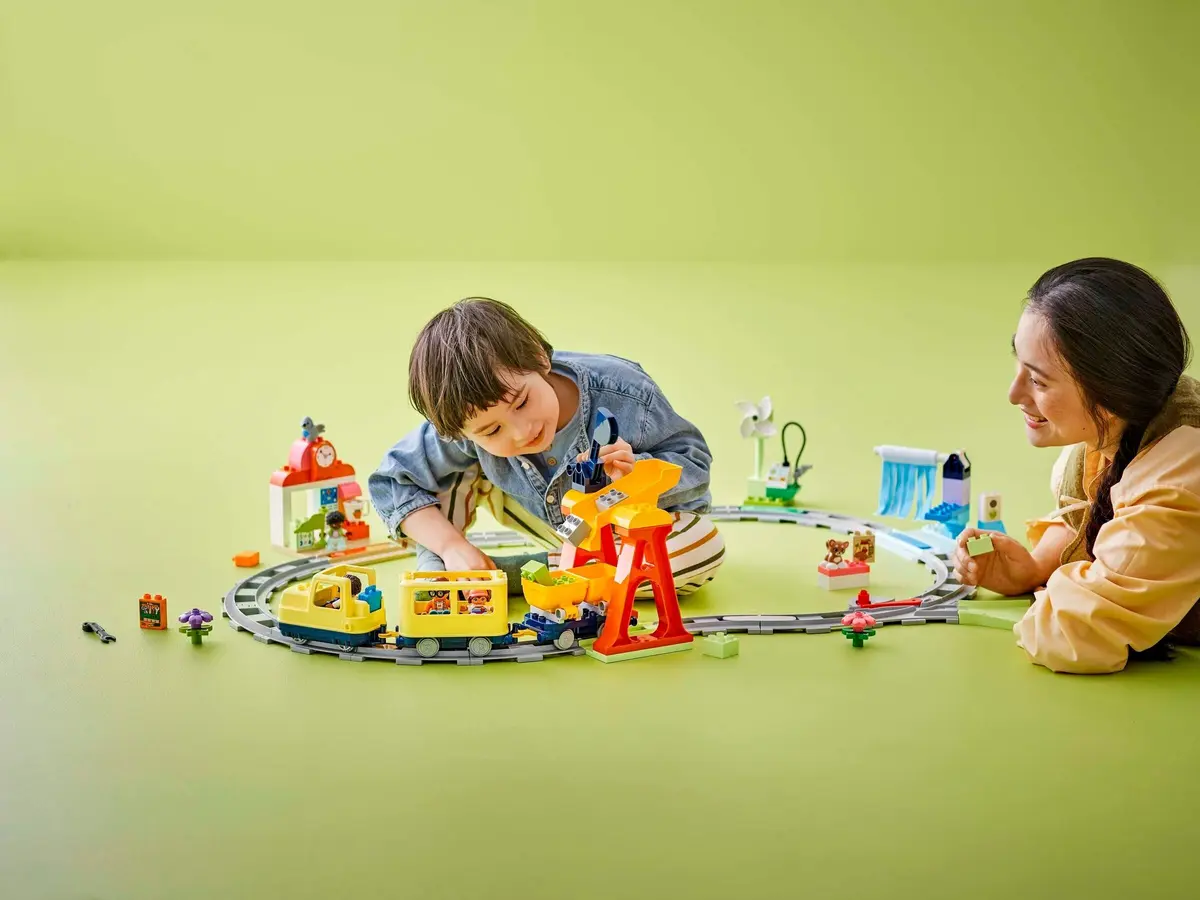 LEGO DUPLO 10428 Big Interactive Community Train set, image 9