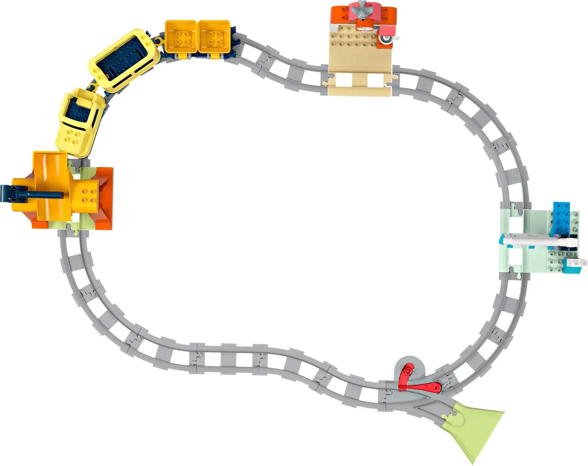 LEGO DUPLO 10428 Big Interactive Community Train set, image 2