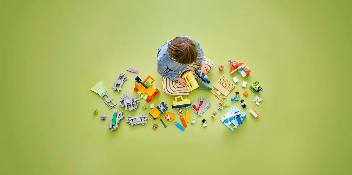 LEGO DUPLO 10428 Big Interactive Community Train set, image 8