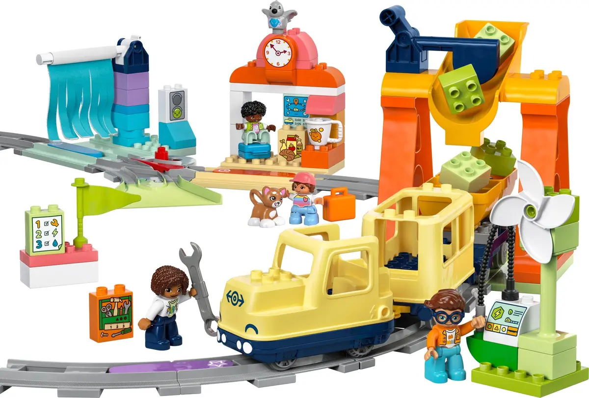 LEGO DUPLO 10428 Big Interactive Community Train set