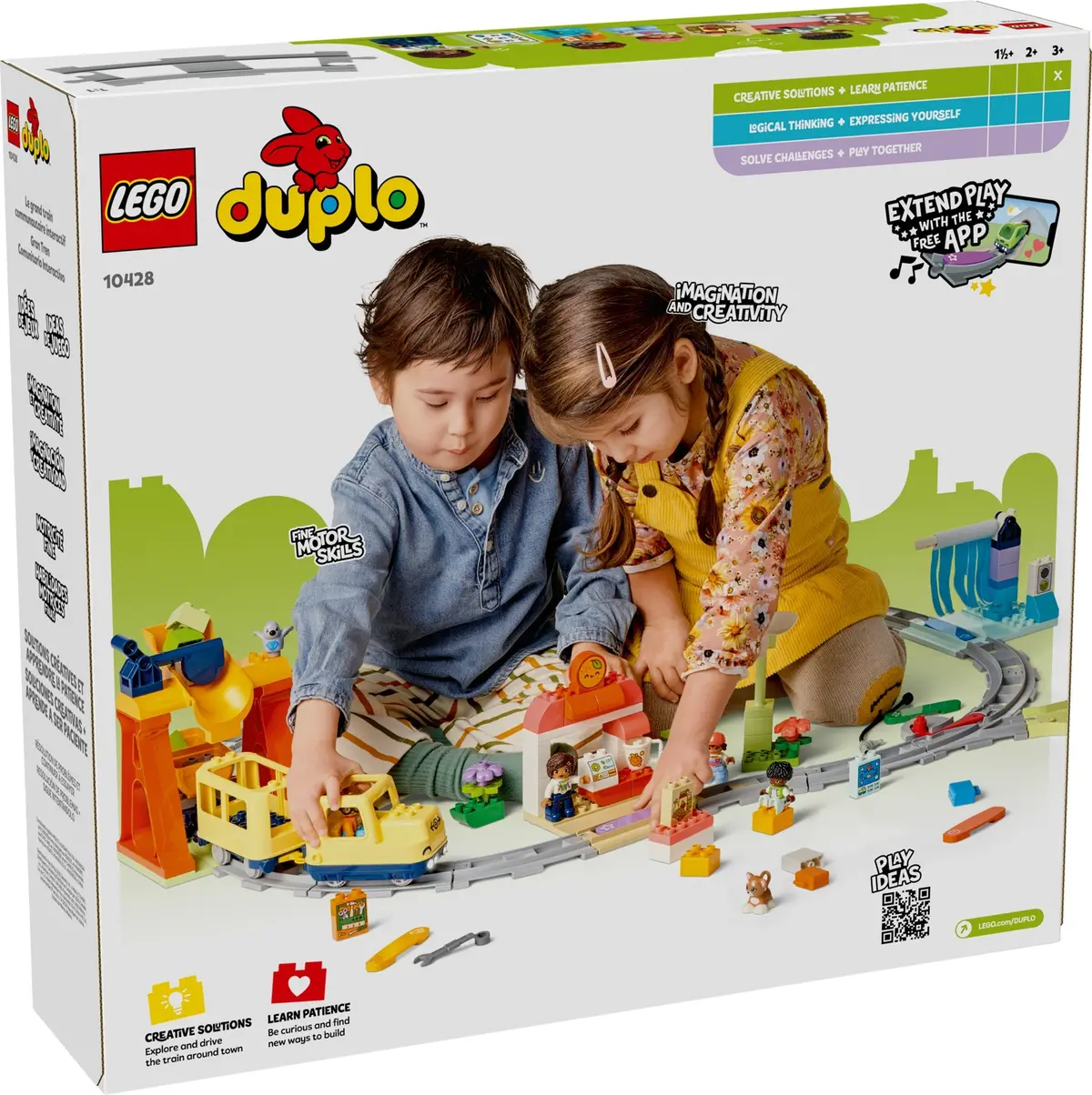 LEGO DUPLO 10428 Big Interactive Community Train set, image 4