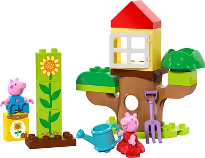 LEGO DUPLO 10431 Peppa Pig Garden and Tree House set