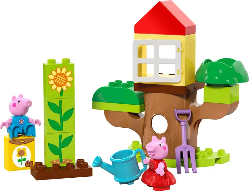 LEGO DUPLO 10431 Peppa Pig Garden and Tree House set