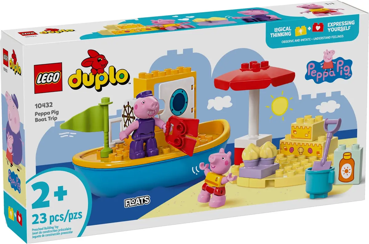 LEGO DUPLO 10432 Peppa Pig Boat Trip set, image 2