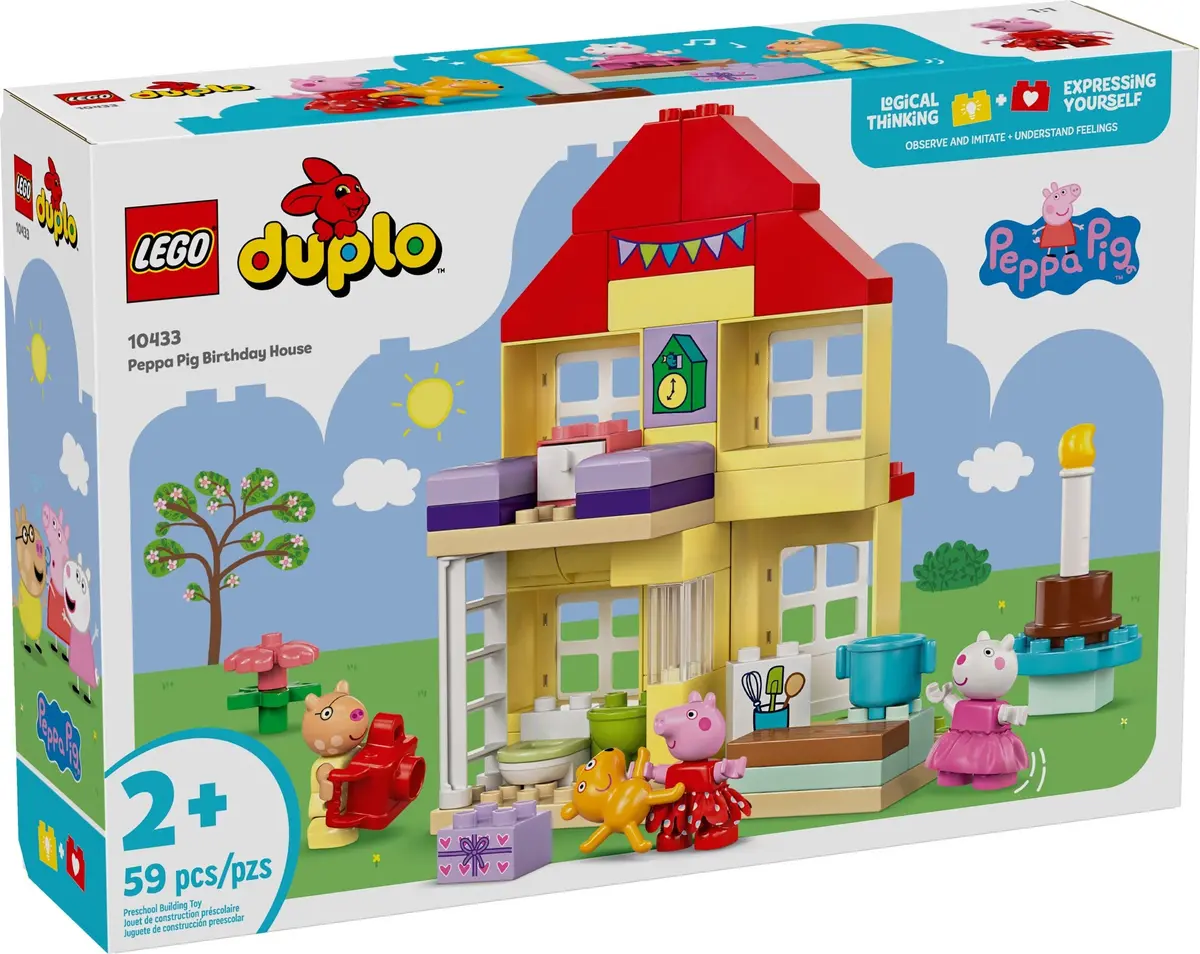 LEGO DUPLO 10433 Peppa Pig Birthday House set, image 2