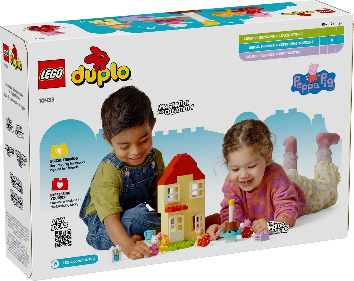 LEGO DUPLO 10433 Peppa Pig Birthday House set, image 3