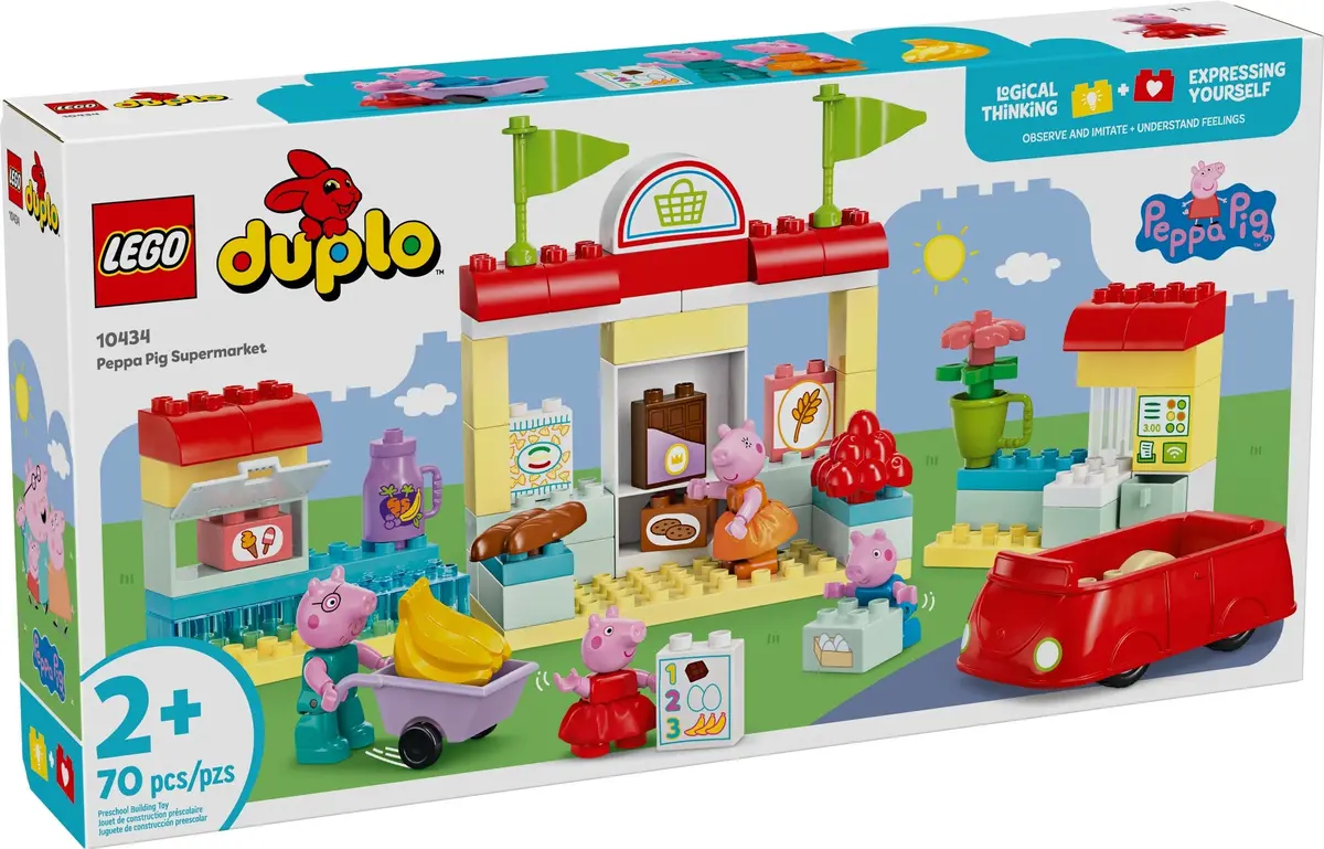 LEGO DUPLO 10434 Peppa Pig Supermarket set, image 2