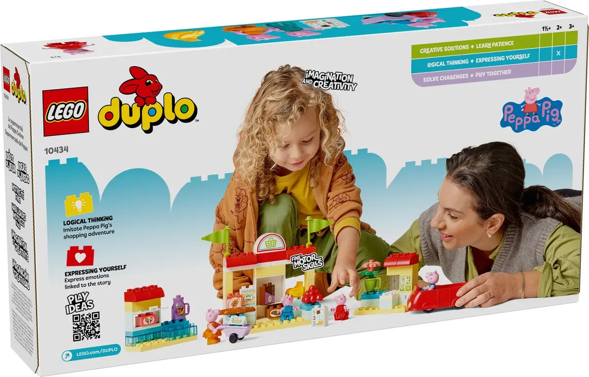 LEGO DUPLO 10434 Peppa Pig Supermarket set, image 3