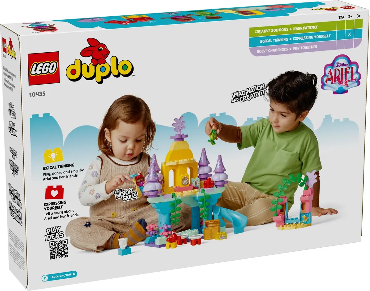 LEGO DUPLO 10435 Ariel's Magical Underwater Palace set, image 3