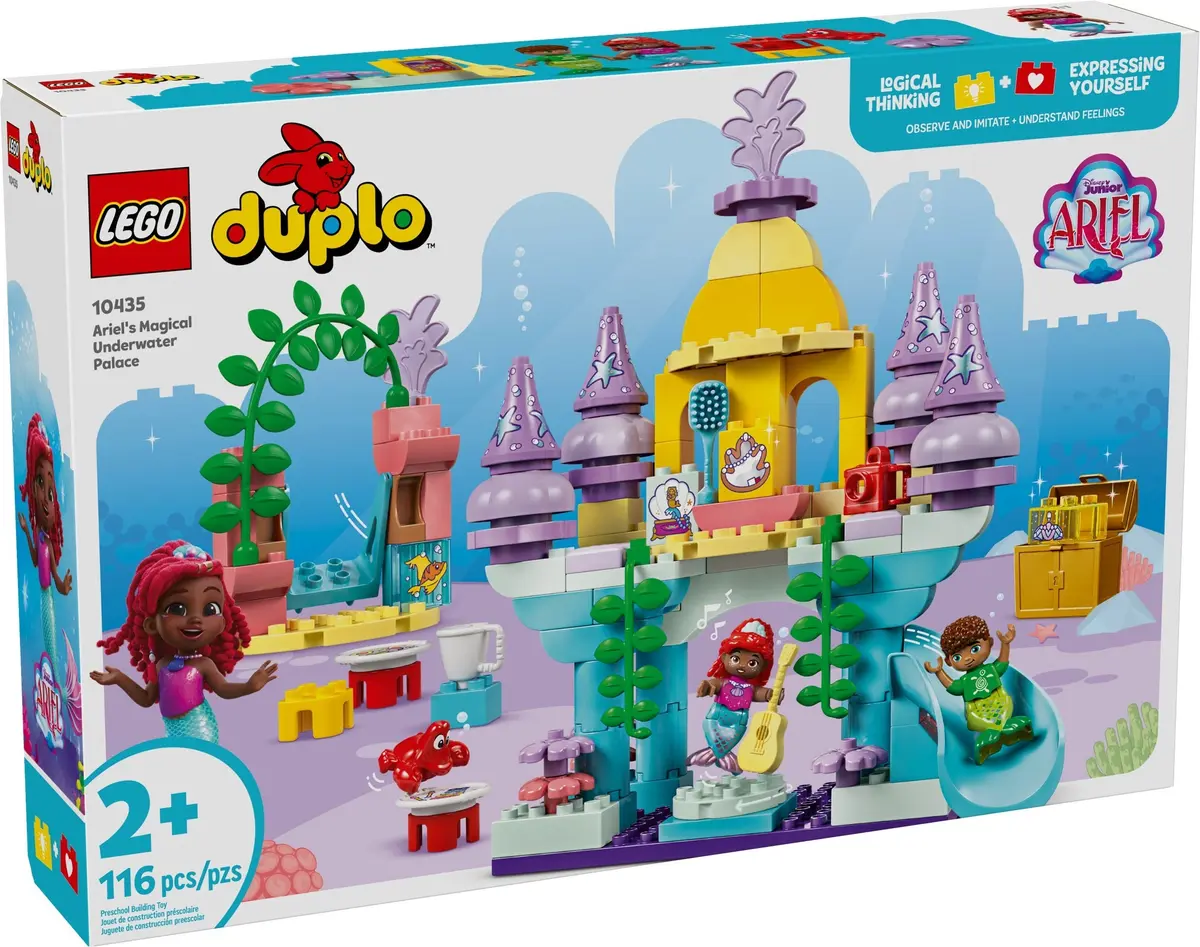 LEGO DUPLO 10435 Ariel's Magical Underwater Palace set, image 2
