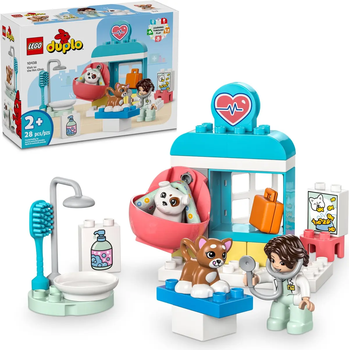 LEGO DUPLO 10438 Visit to the Vet Clinic set, image 2