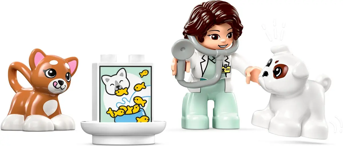 LEGO DUPLO 10438 Visit to the Vet Clinic set, image 3