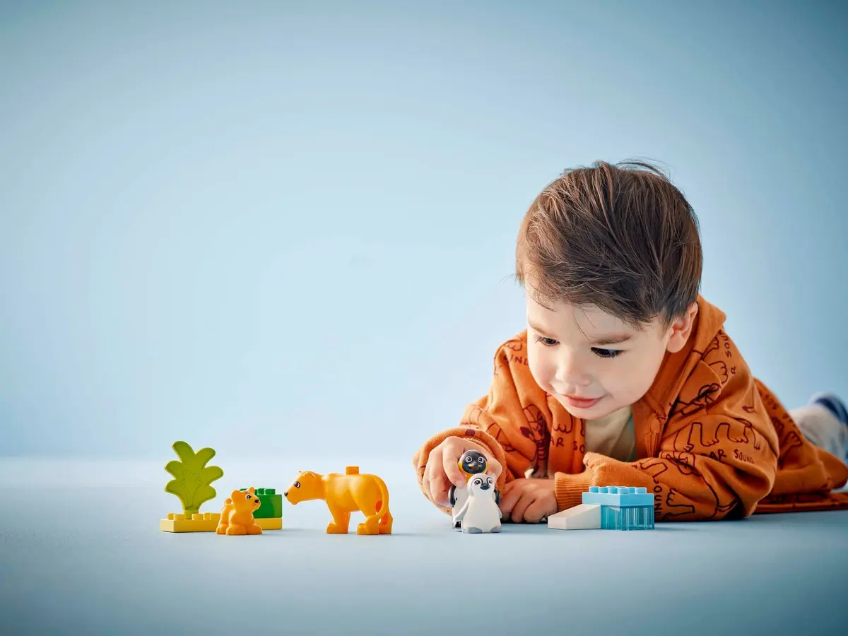 LEGO DUPLO 10442 Wild Animal Families: Penguins & Lions set, image 5