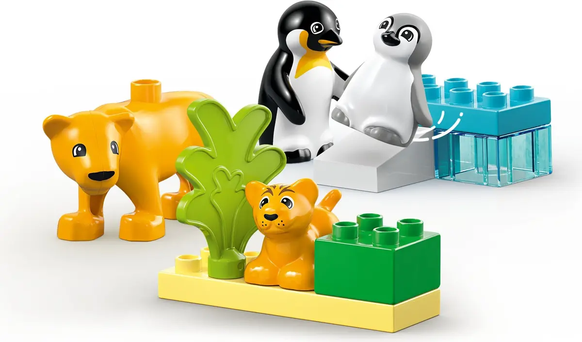 LEGO DUPLO 10442 Wild Animal Families: Penguins & Lions set, image 7