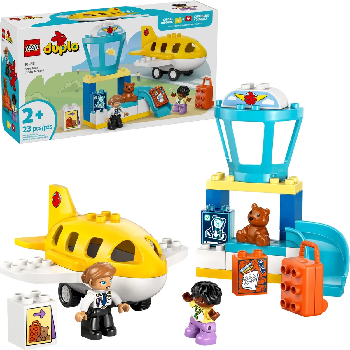 LEGO DUPLO 10443 First Time at the Airport set, image 3