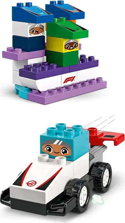 LEGO DUPLO 10445 F1 Team Racing Cars & Drivers set, image 11