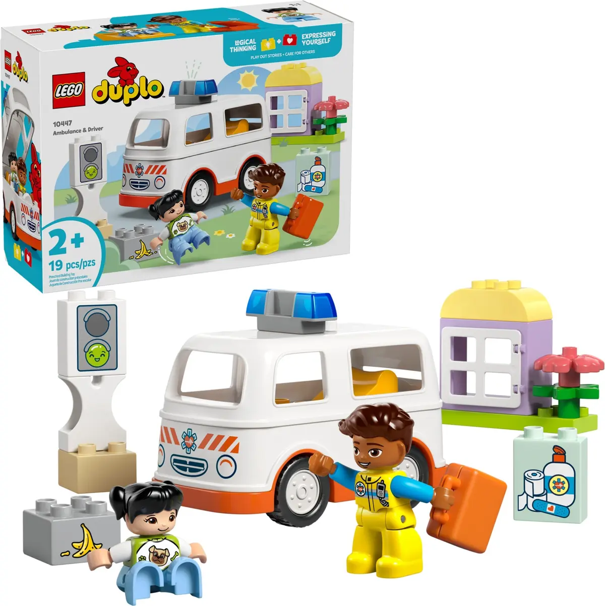 LEGO DUPLO 10447 Ambulance Driver set, image 3