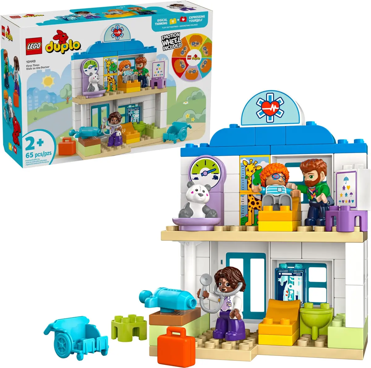 LEGO DUPLO 10449 First Time: Visit with the Doctor set, image 3