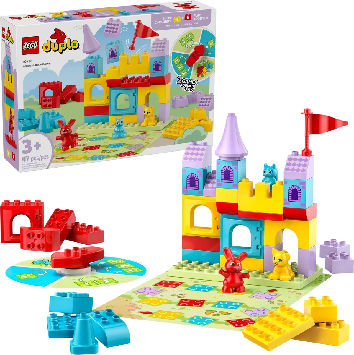 LEGO DUPLO 10450 Hopsy's Castle Game set, image 3